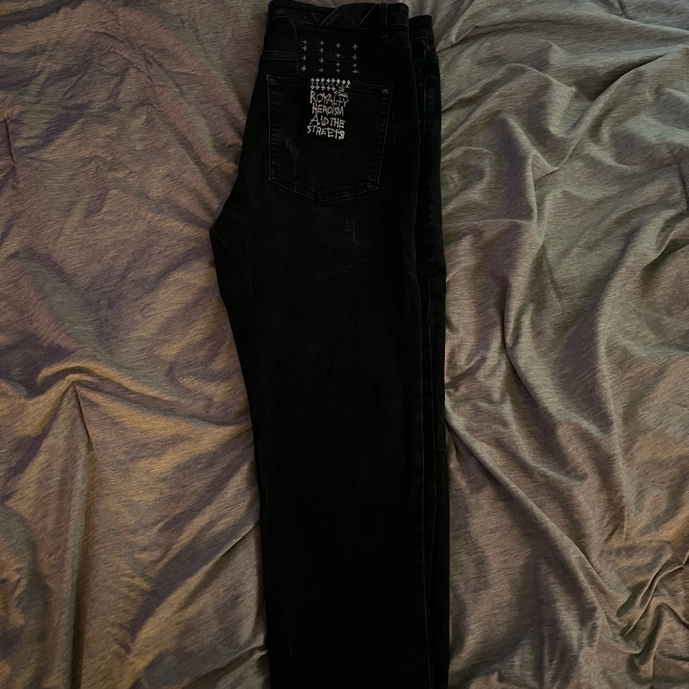 Black Denim Jeans